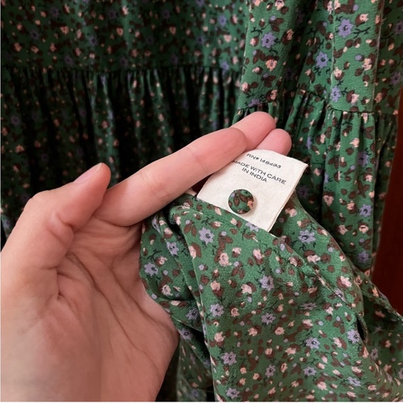 Doen olive dress size small - Picture 4 of 6